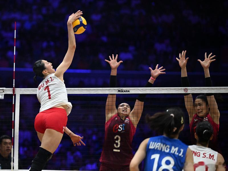 2026女排亚锦赛 中国女排主攻吴梦洁表示：“今天泰国队拼得很凶，我们也想拿下胜