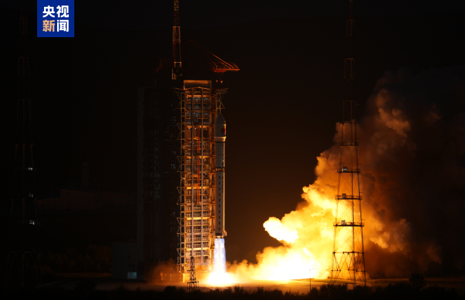 【我国今年第67次发射】北京时间今晚18时50分，我国在太原卫星发射中心使用长征