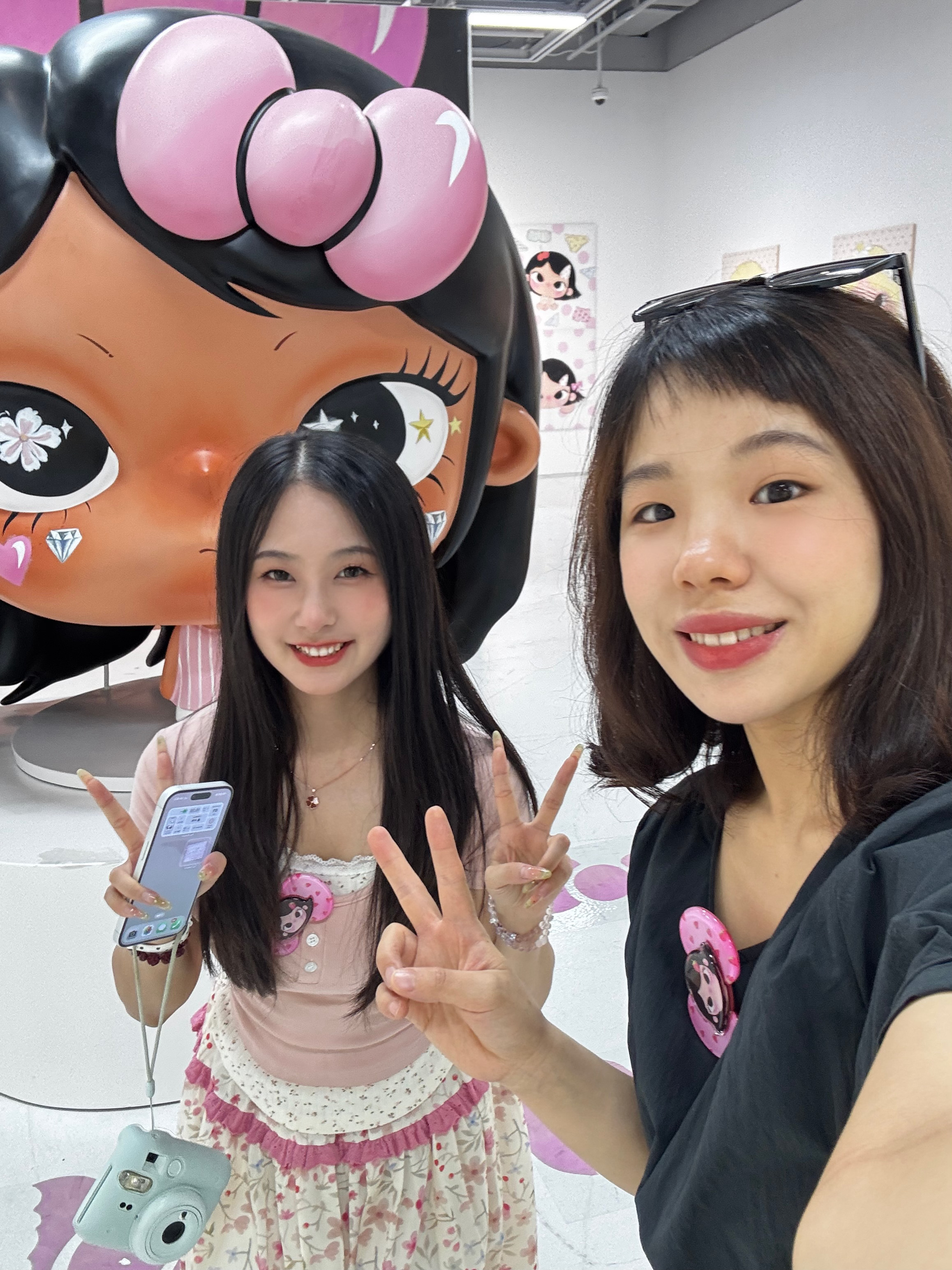 和小赵宝贝的live合照啦