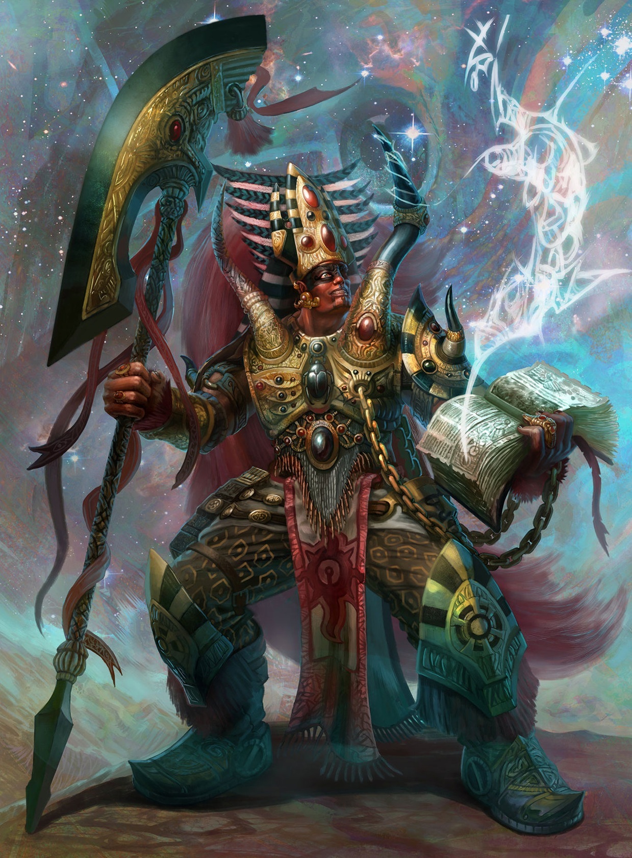战锤40k Magnus（荷鲁斯大叛乱前）by Jacob Atienza 