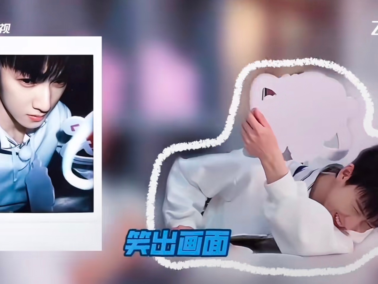 此男已经萌的奇奇怪怪的角度也拍得很萌了[喵喵]郑恺当初选角一致同意李昀锐李昀锐想