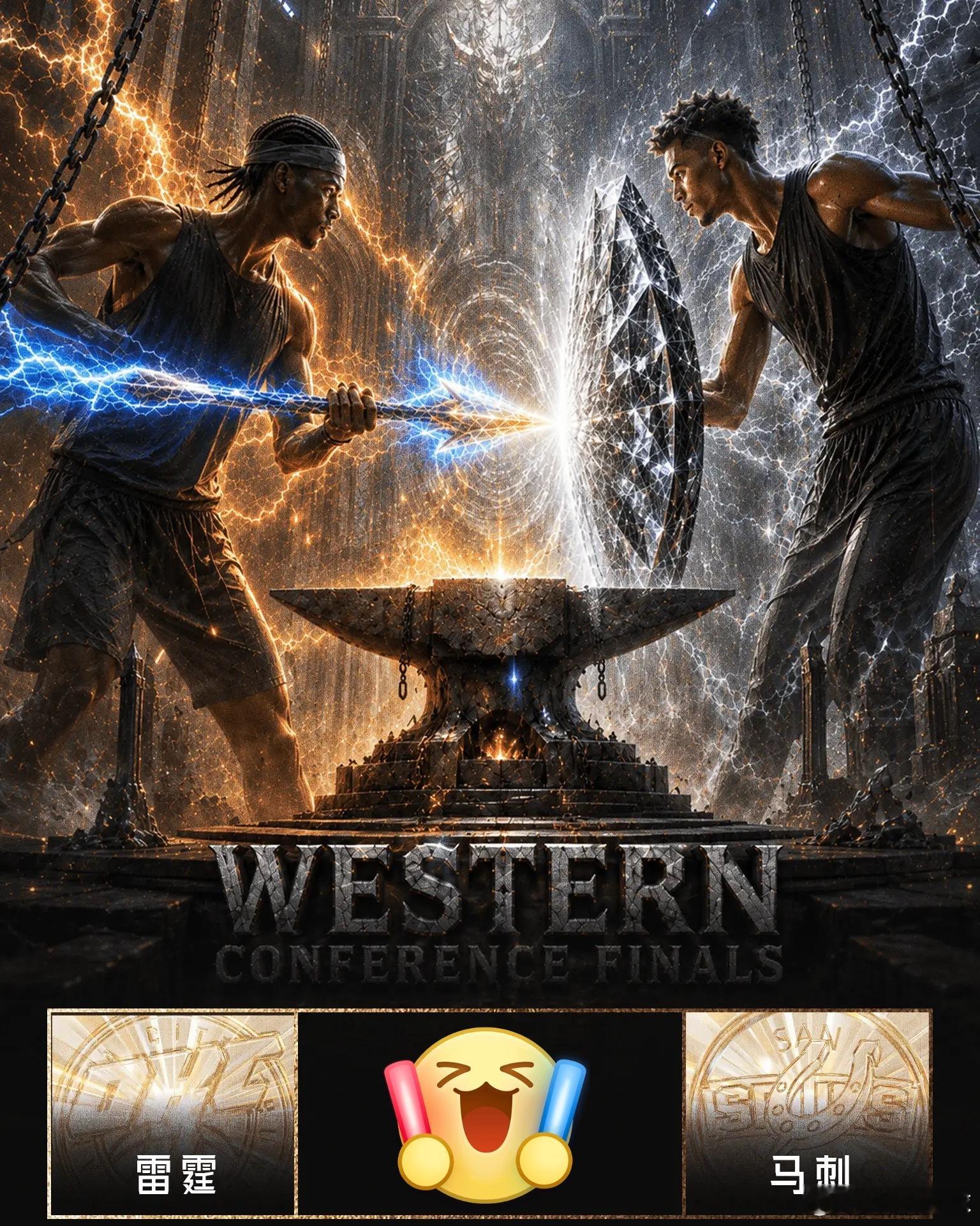 雷霆对阵马刺的西部决赛将于5月19日上午8:30开战，阿扑为大家制作了最新的西决
