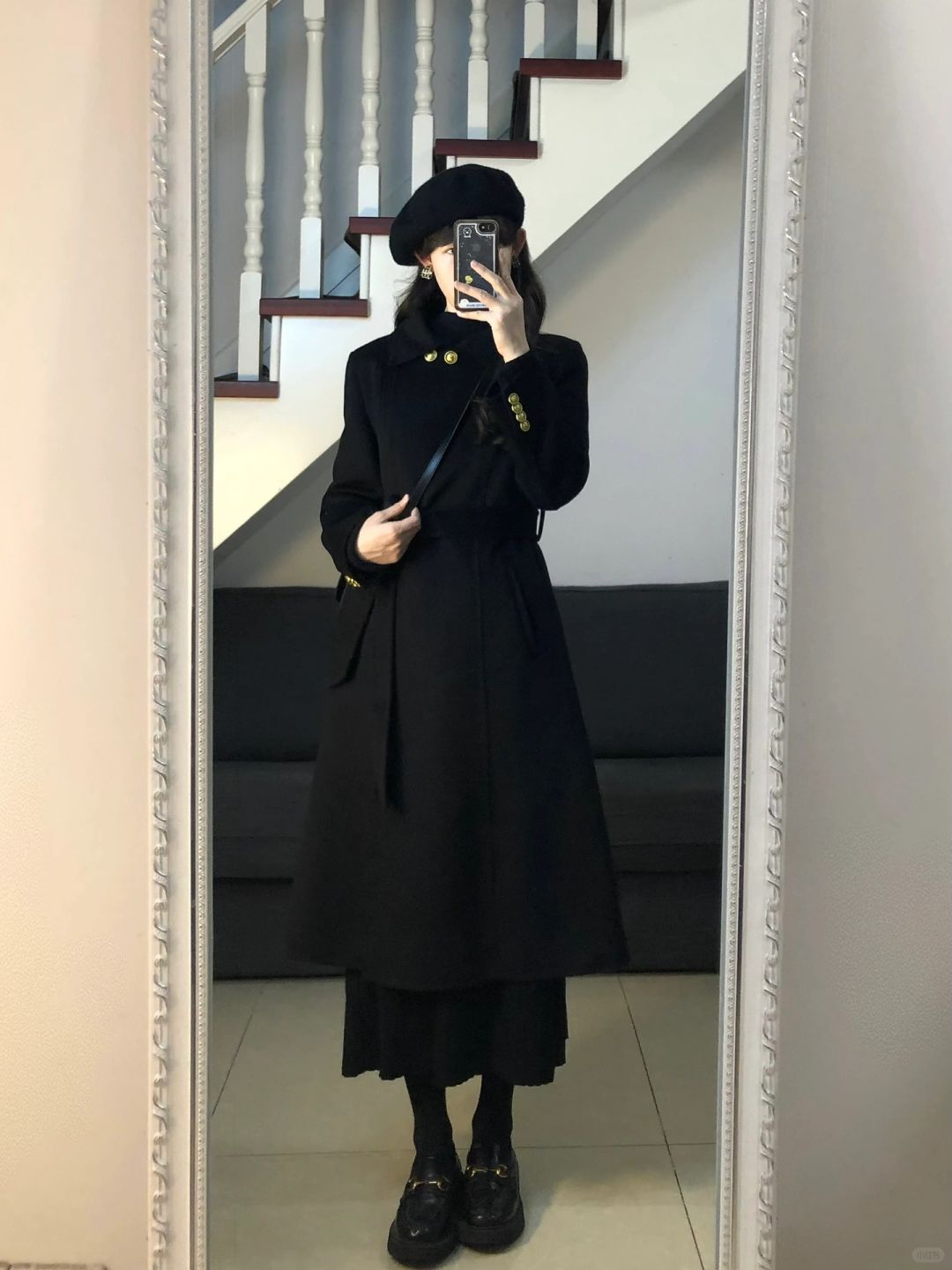 all black果然神！显瘦又显高