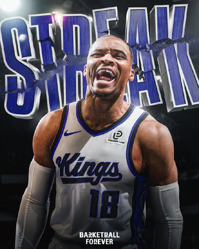 威少砍25分7助攻，国王终于结束了漫长的16连败！

对手灰熊现在距离第10的快