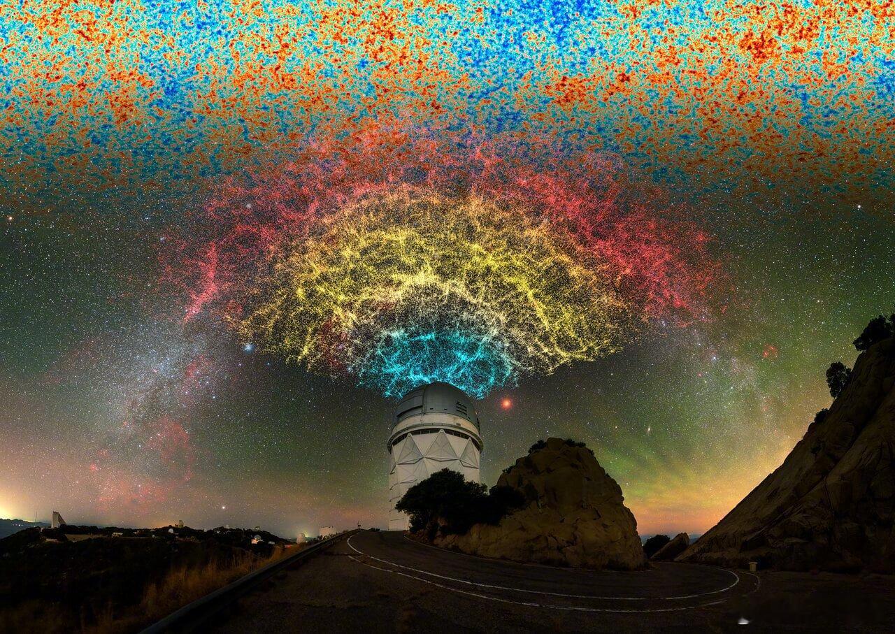 人类有史以来最大的一张宇宙全景照片  内含5.6万亿像素，40亿颗天体。回看一下