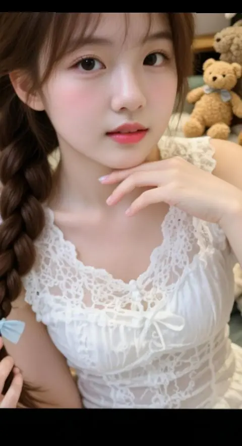 AI害羞麻花辫 随变ai随便玩