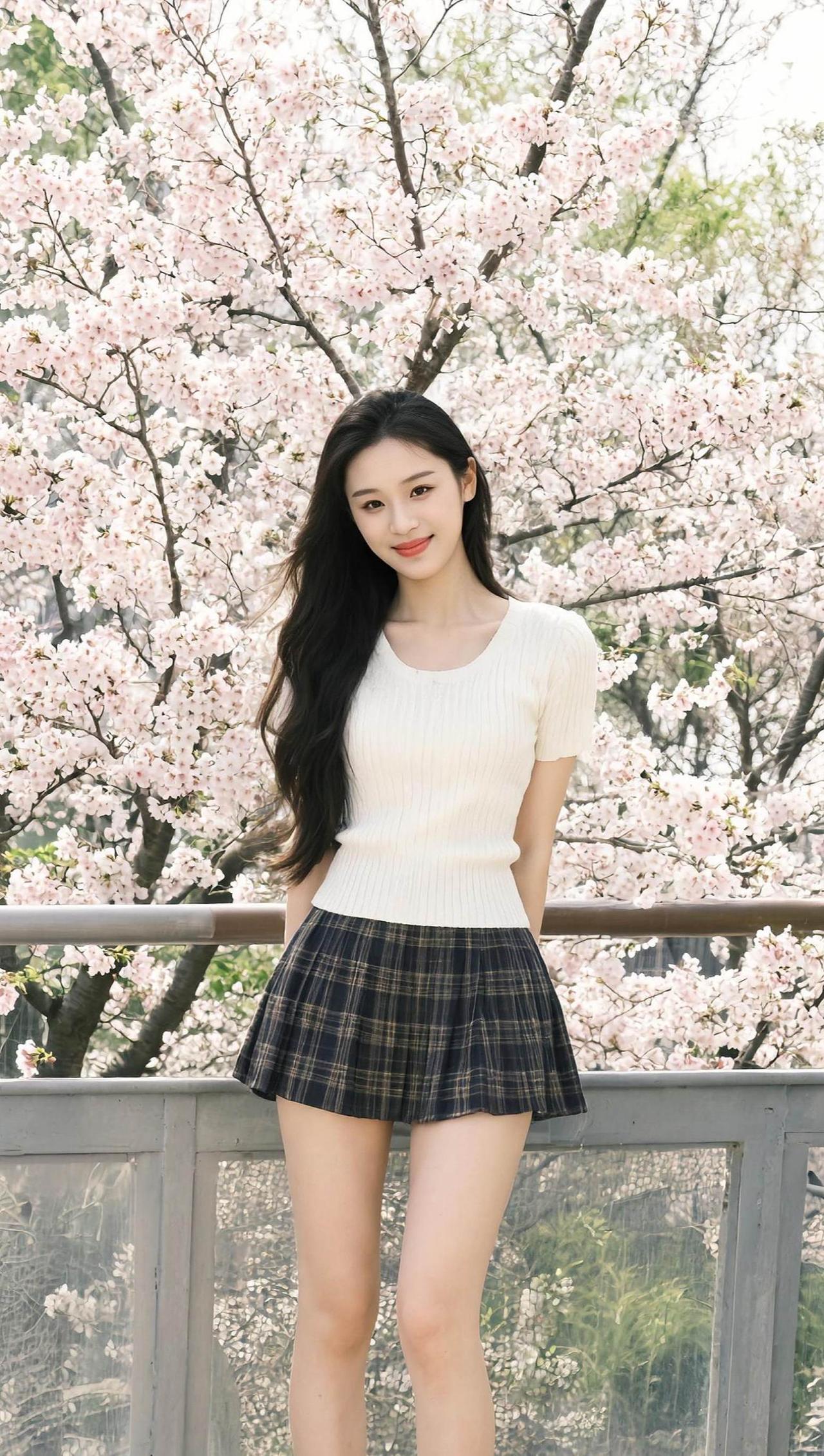 AI樱花日系照 随变ai随便玩