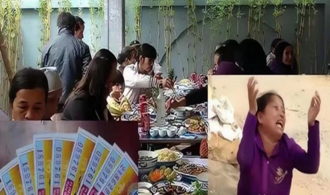 2017年，越南一位大妈买彩票，不料竟中了140亿，大摆宴席庆贺，并贷款给大家发