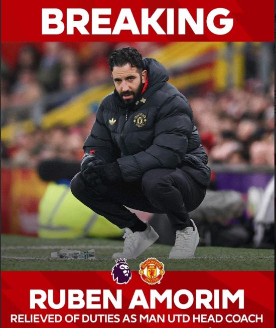 阿莫林在战平利兹联后的发布会上表示：“我来曼联是要当经理（manager），而非