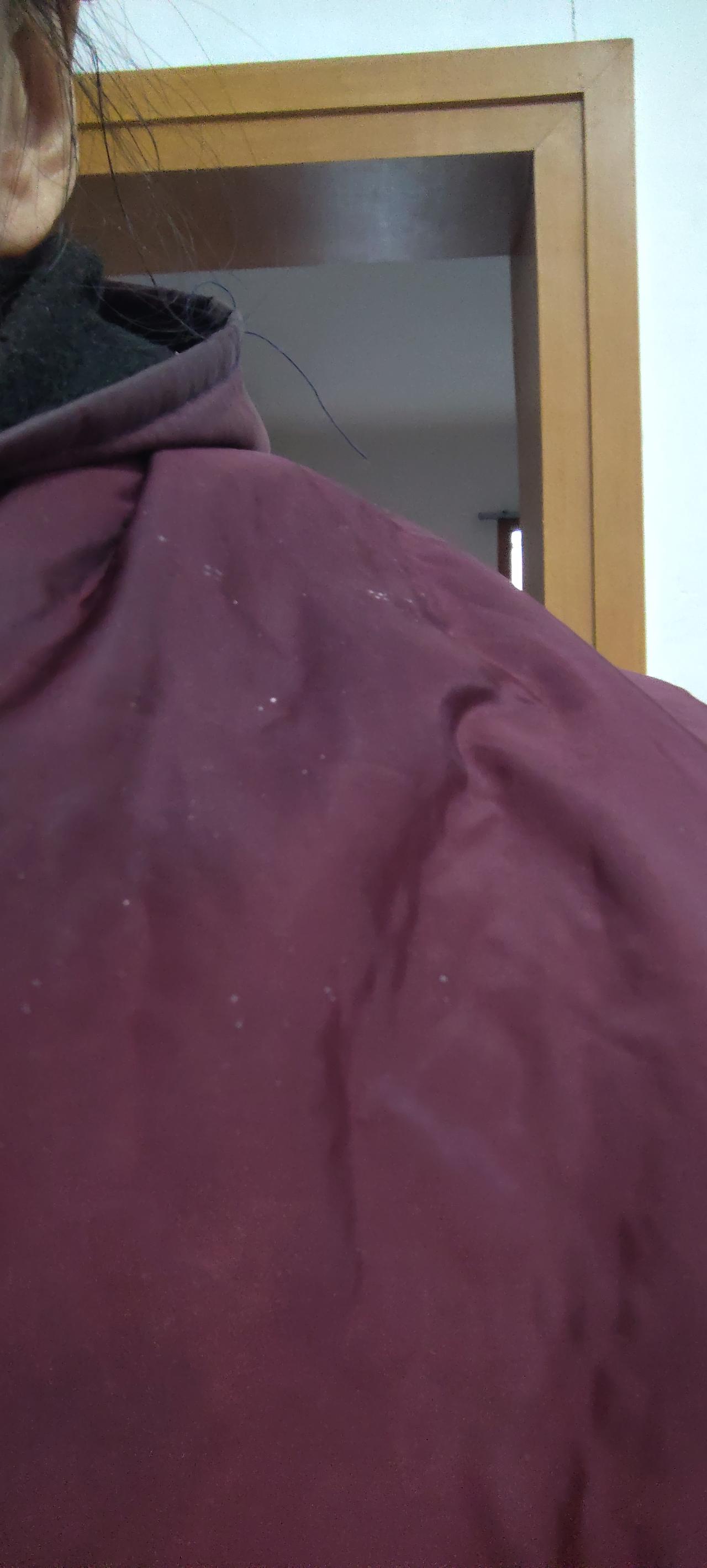 最不耐脏的衣服颜色是什么？特指棉袄，羽绒服，防水罩衣。我买了一件枣红色的罩衣，每