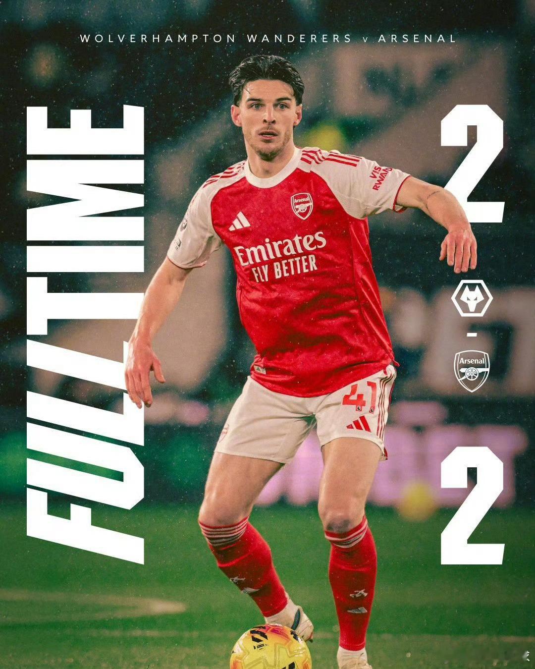 阿森纳果然是不负众望的掉链子了！唉……狼队vs阿森纳狼队2比2阿森纳英超联赛