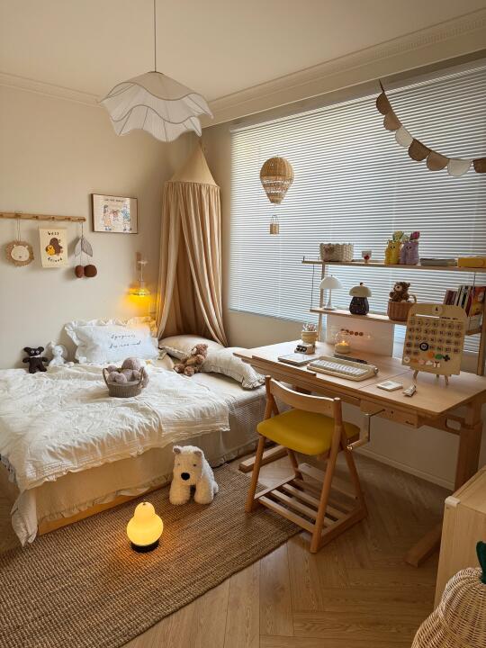 不好意思哦鹅子，这儿童房妈妈先替你住了🤭