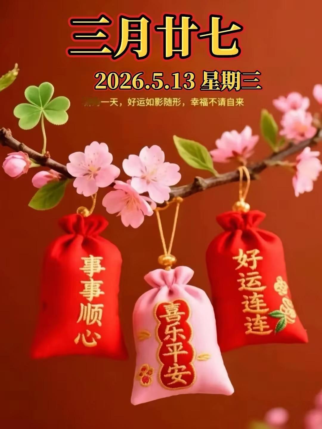 “5.13”🌹🍎🍎早安[福]♥️🌹
愿我们：平安健康常相伴，快乐幸福每一