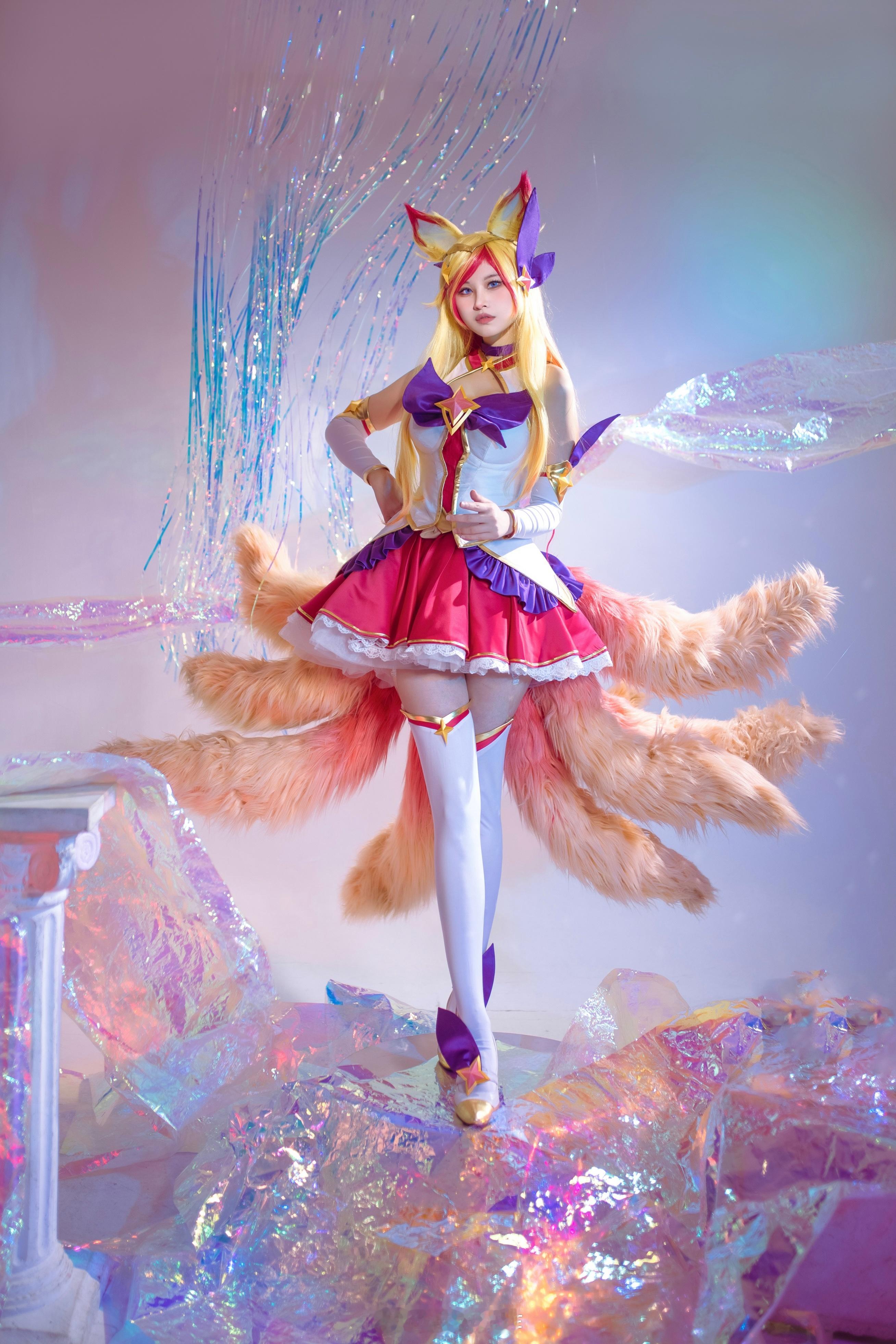 #LOL手游斗魂无双##cosplay[超话]# 「你今晚能看到的星星里    