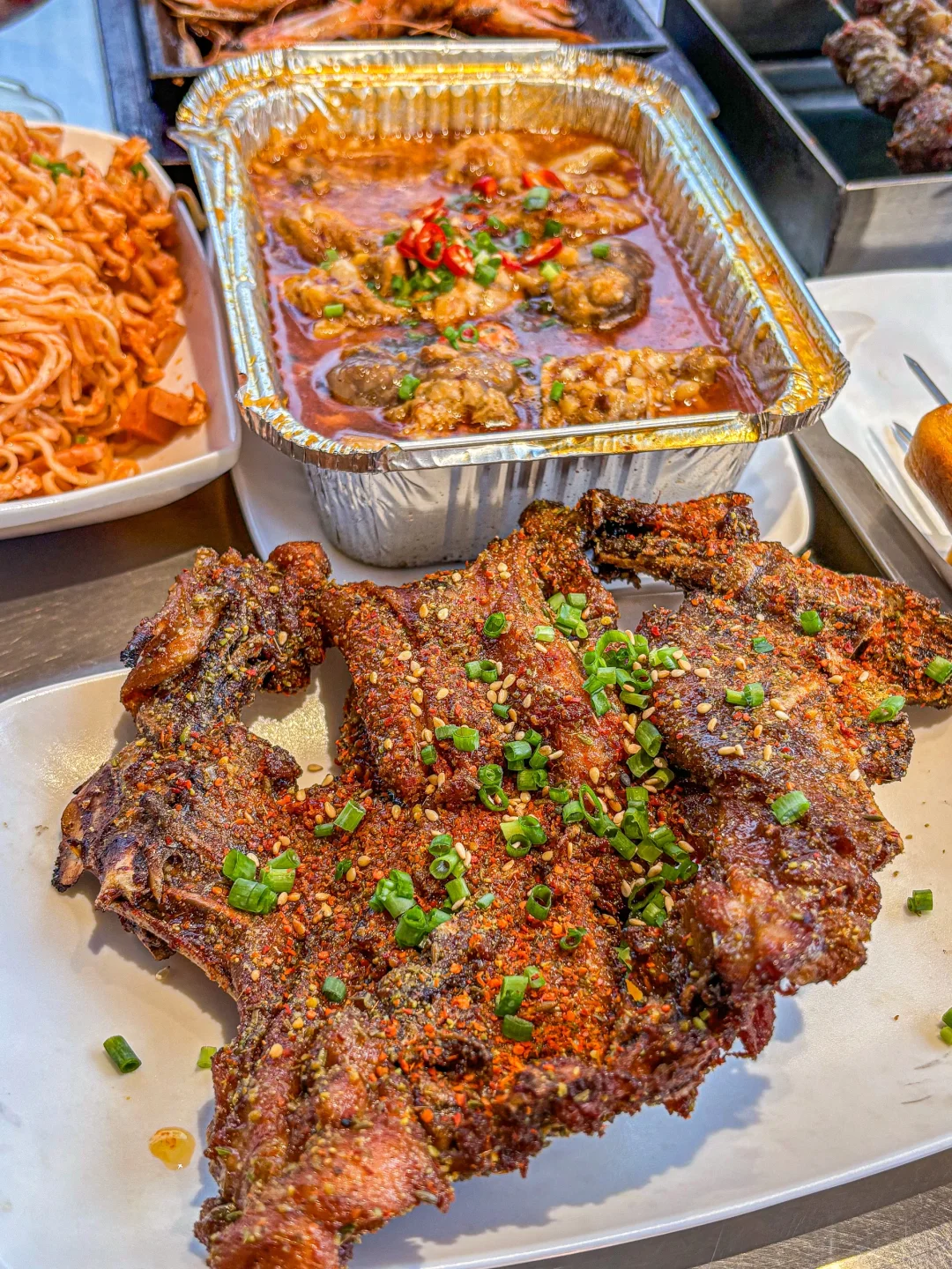 哇塞！！羊肉串尊滴拒绝不了！