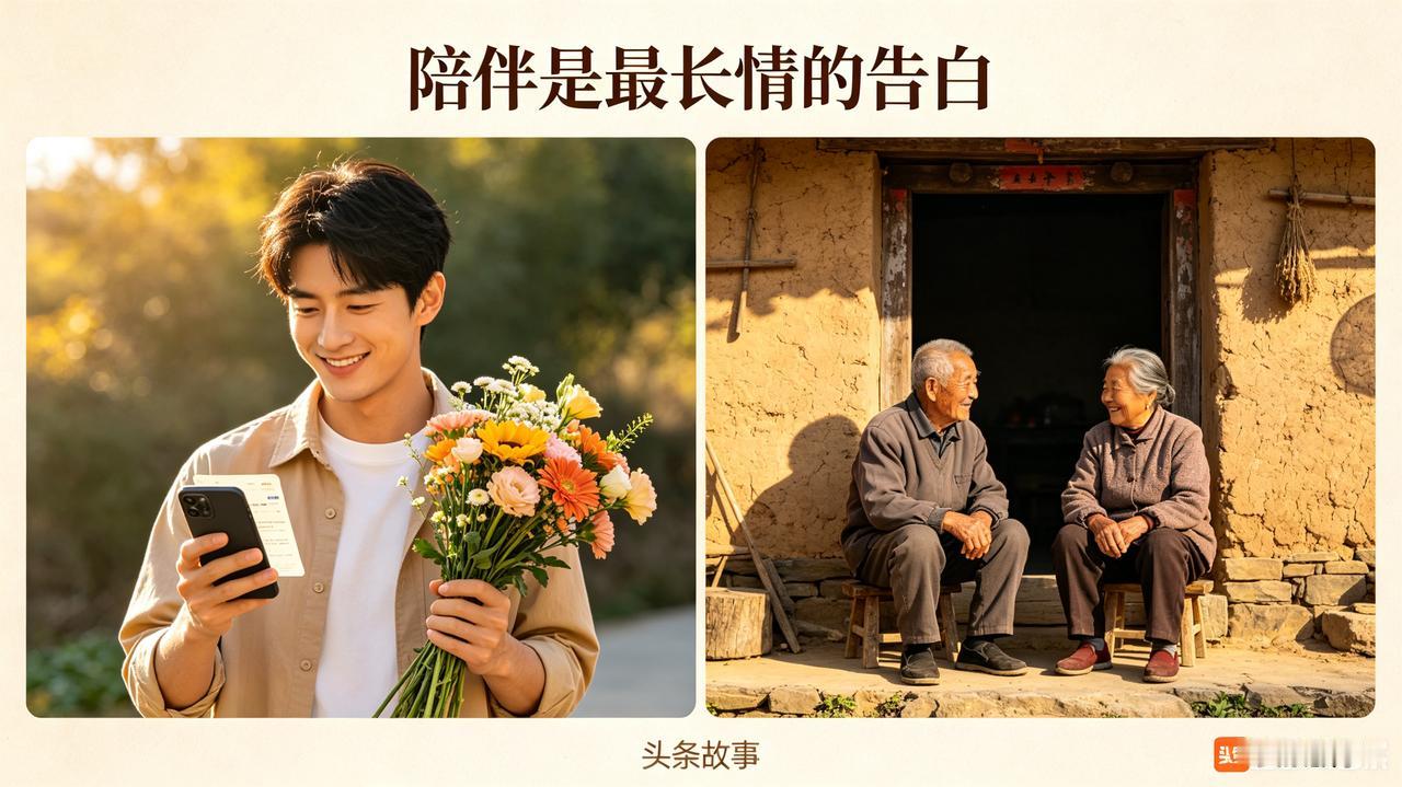 炸锅！62岁农村大爷深夜顿悟：年轻时痴迷情话，老了才懂：陪伴，才是余生最大的底气