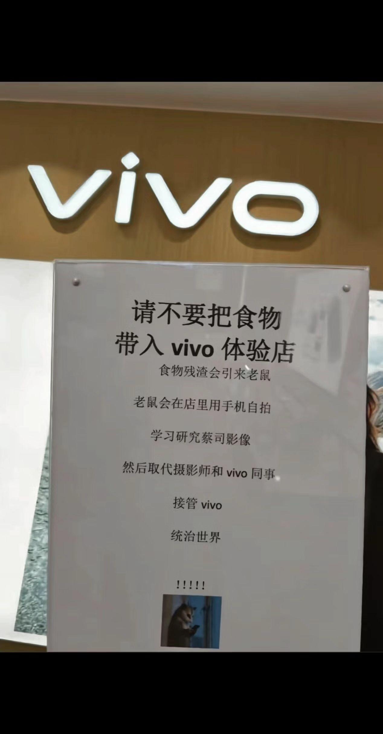 遇到一个很有意思的 vivo 店…体验店 没想到蓝厂还有这一面vivo