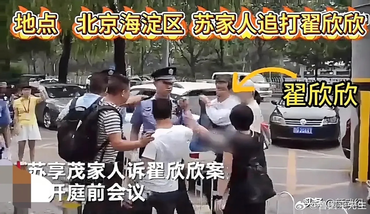视频曝光！翟欣欣遭苏家人厮打，哭喊放了我！看了翟欣欣被苏家人撕扯哭喊的视频后，有