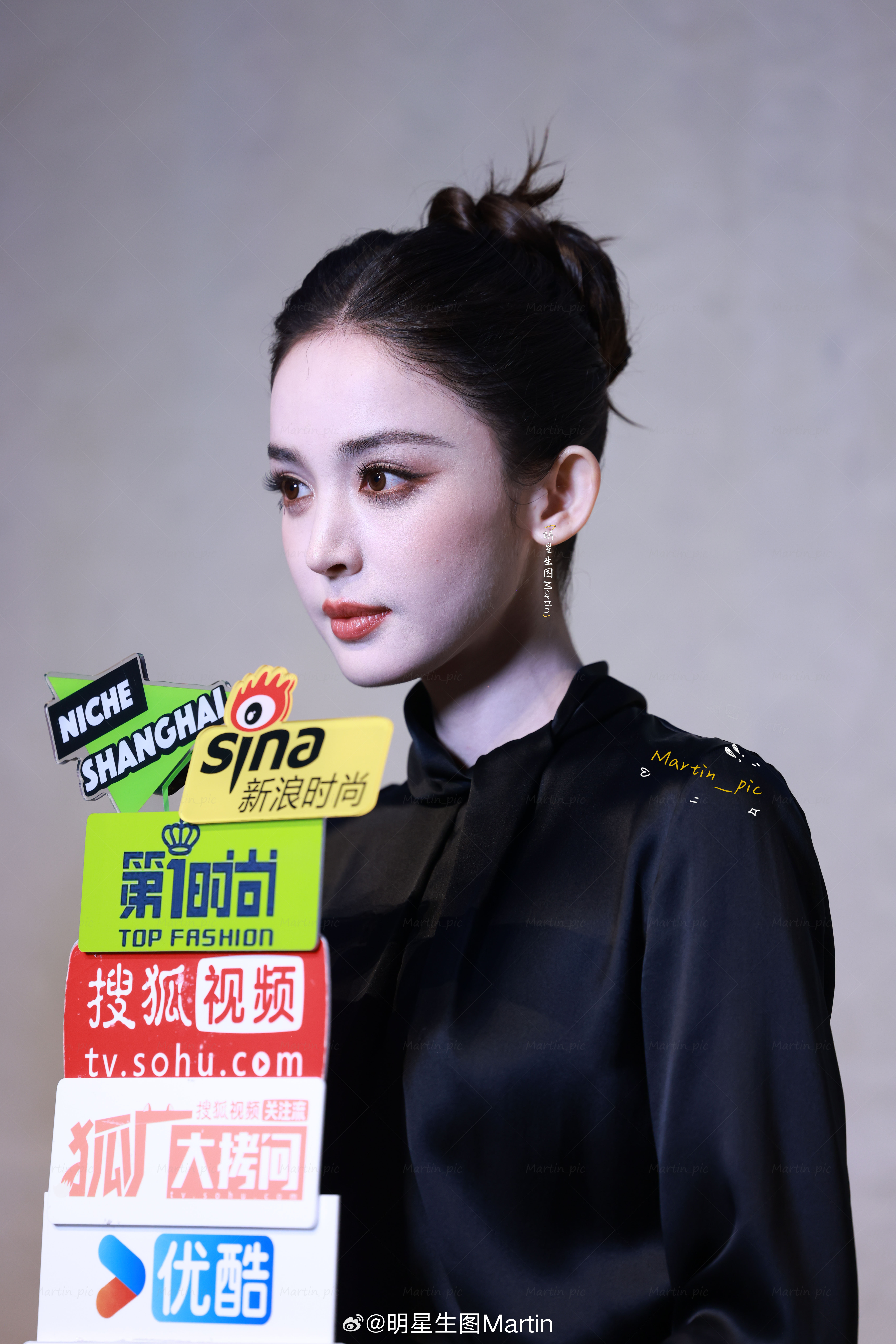 娜扎 娜扎 今日TF活动生图掉落~姐黑色绝美TF绝色之夜古力娜扎