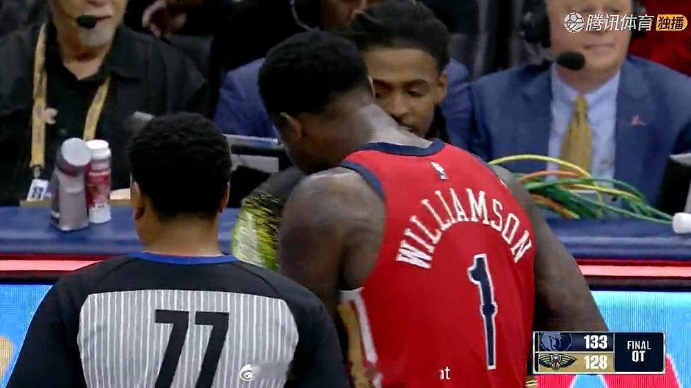 猜猜莫兰特和锡安兄弟俩之间说了什么？ 锡安强硬绝平 灰熊加时胜鹈鹕 莫兰特