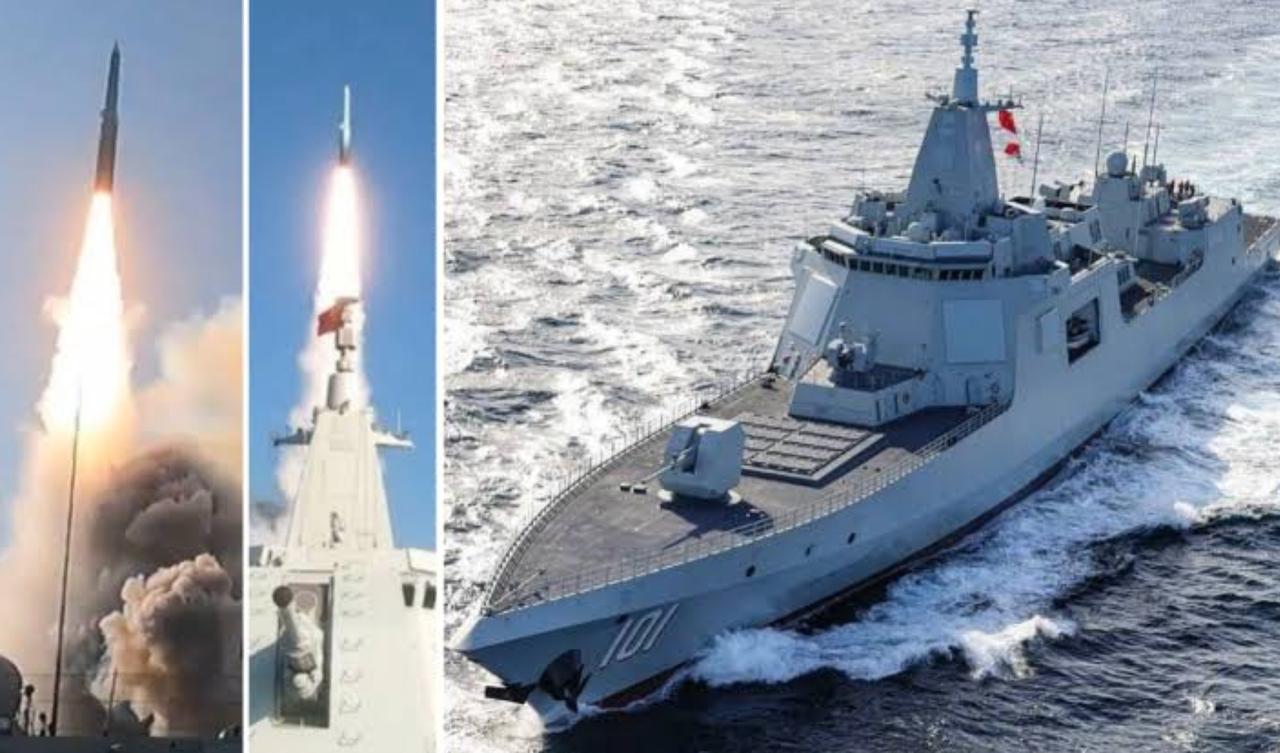 7月29日，中国官方首次公开曝光了“鹰击-20”高超音速导弹从052D型导弹驱逐