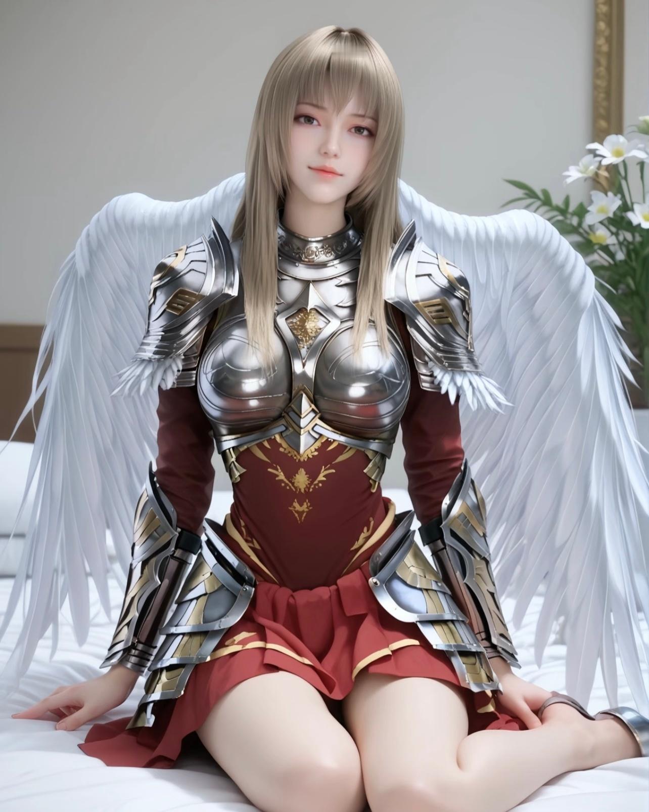 雄兵连   天使彦【精致美图】天使，果然还是女性更美，华烨是真的丑！国产动漫 ​