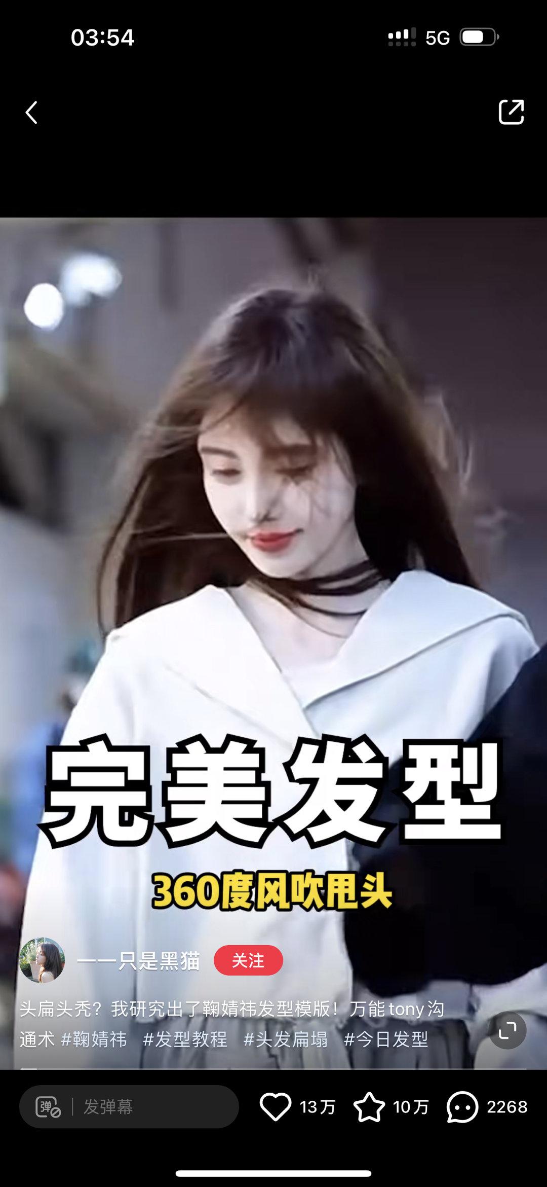 论我的时尚敏锐度有多高……在黑猫出这个完美发型教程之前，我就已经把头发剪成这个造