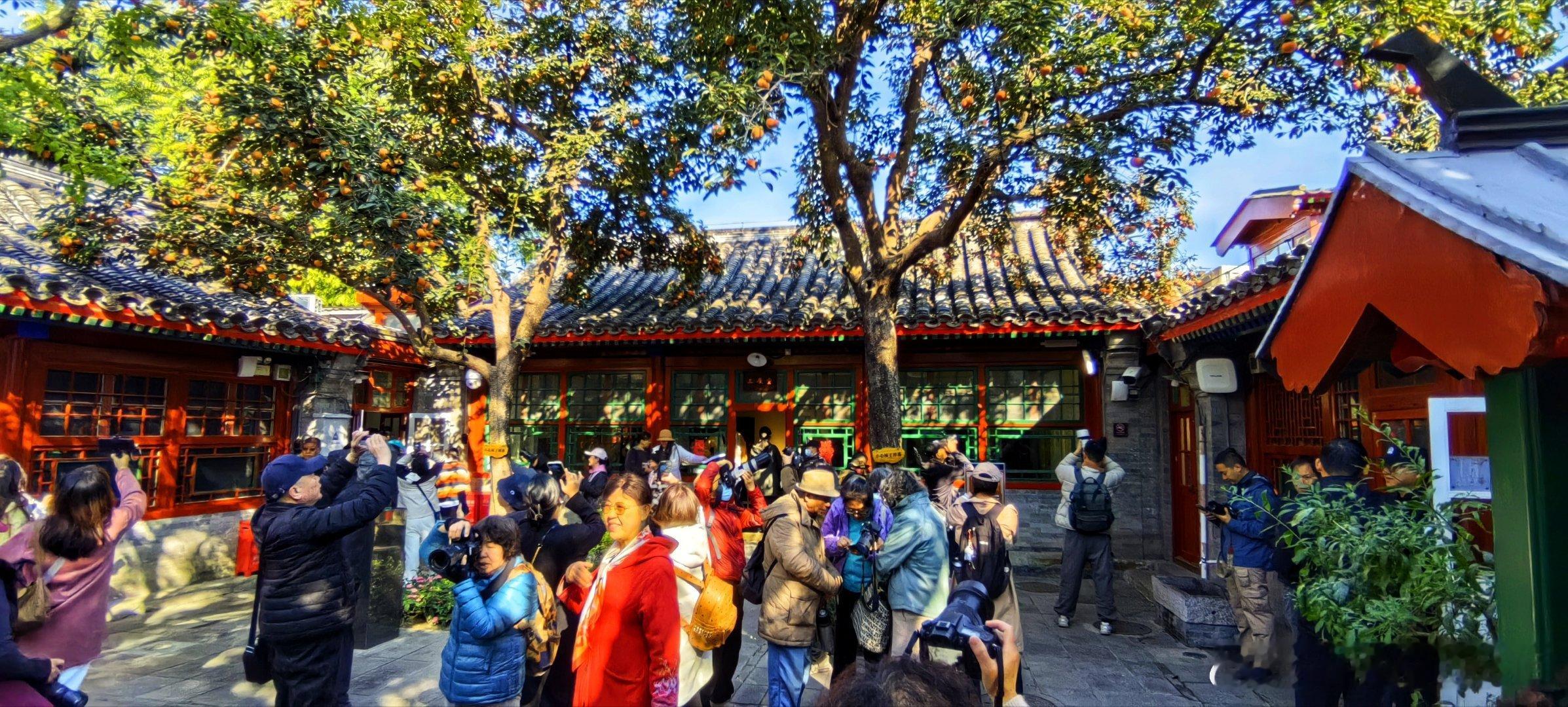 北京老舍故居，“丹柿小院”2024.10.23摄影​​​