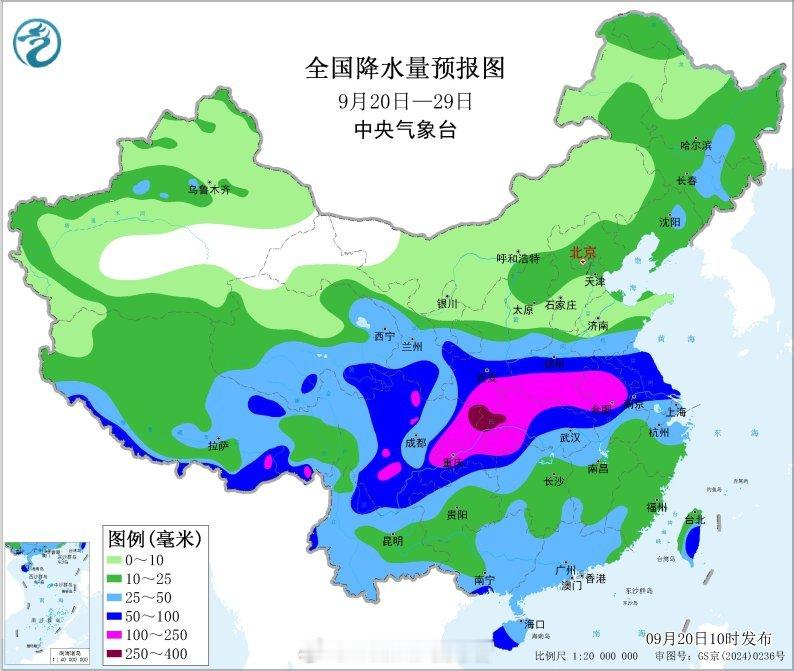 气象观察团 20-22日，青藏高原东部、西北地区东部、黄淮西部和云南贵州等地有小