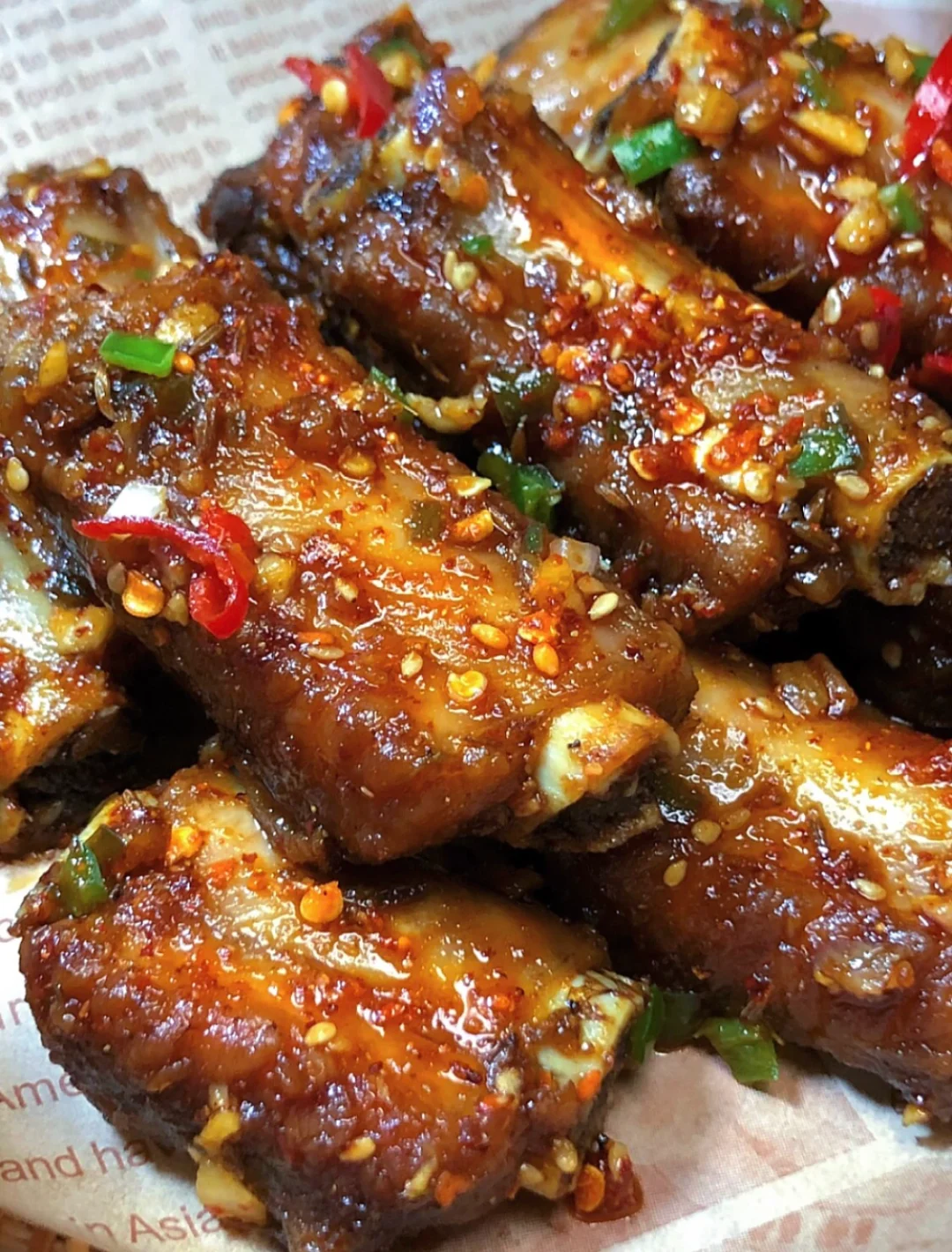 免油炸！好吃到停不下来香辣孜然排骨！