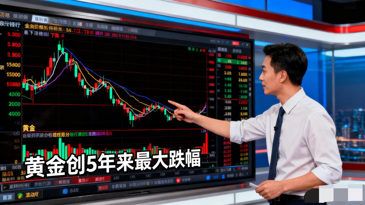 黄金为什么创5年来最大跌幅

10月21日，国际现货金价单日暴跌5.3%，收于4