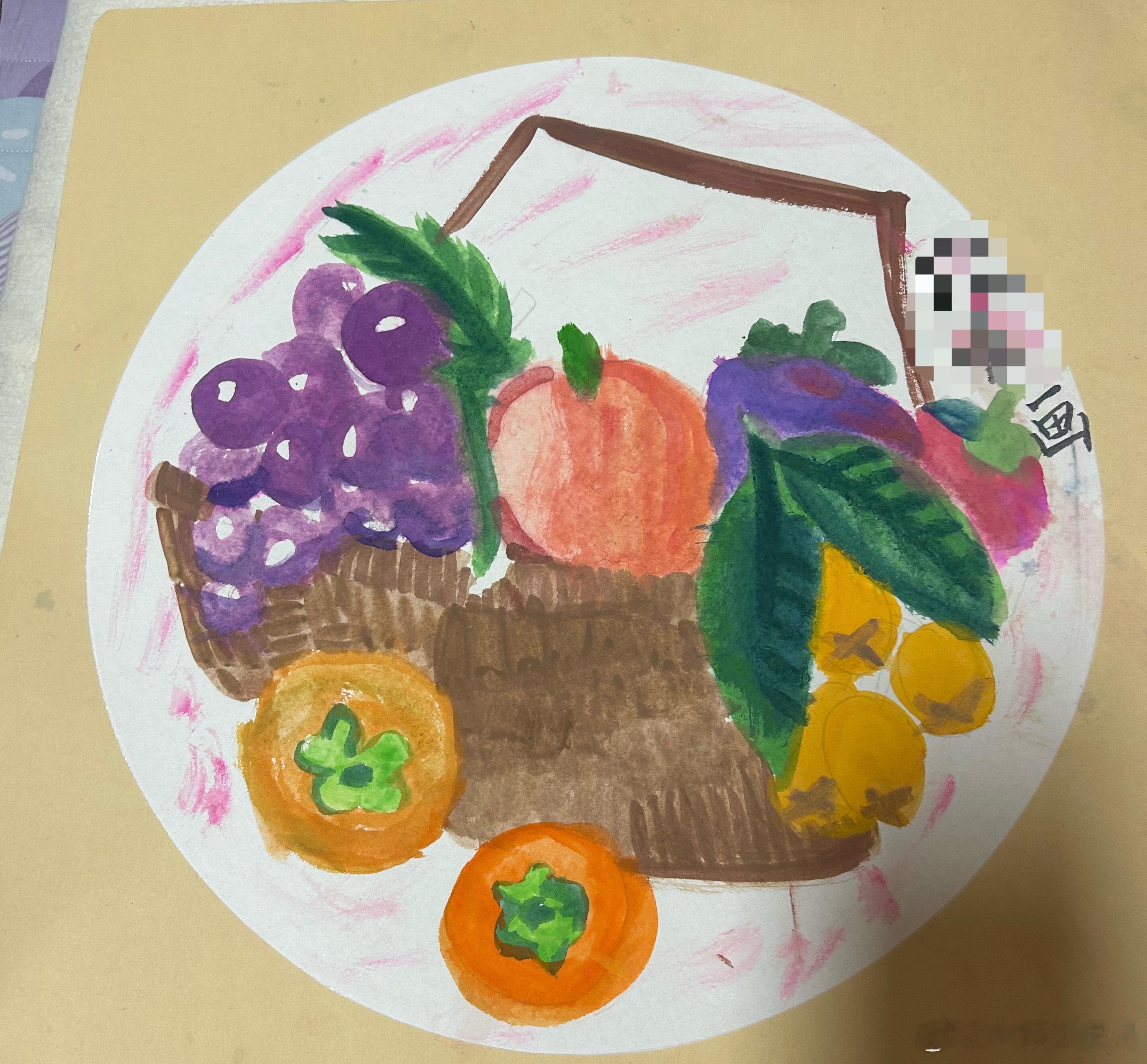 发现我的儿子和女儿在艺术上，各有千秋。 