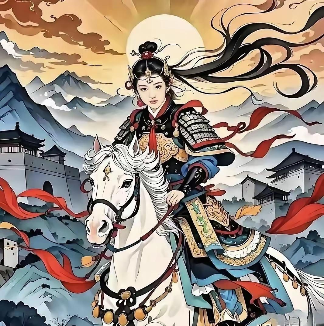 杨门小女将：9岁就弓马娴熟，得到其父母征西大元帅杨宗保及女元帅浑天侯穆...