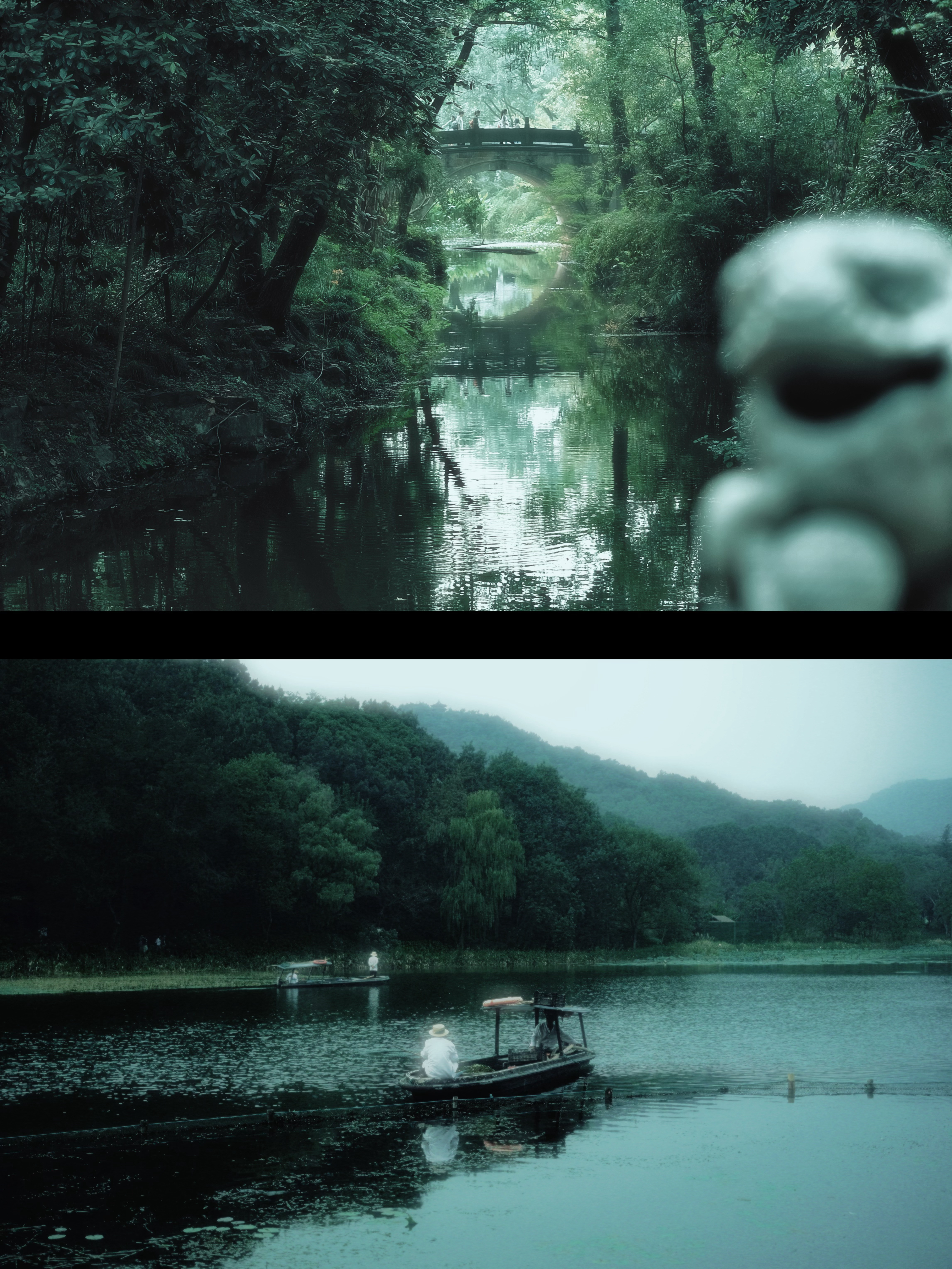 花开花亦谢，雨落雨还收。莫问荣枯事，同是天地舟。 
