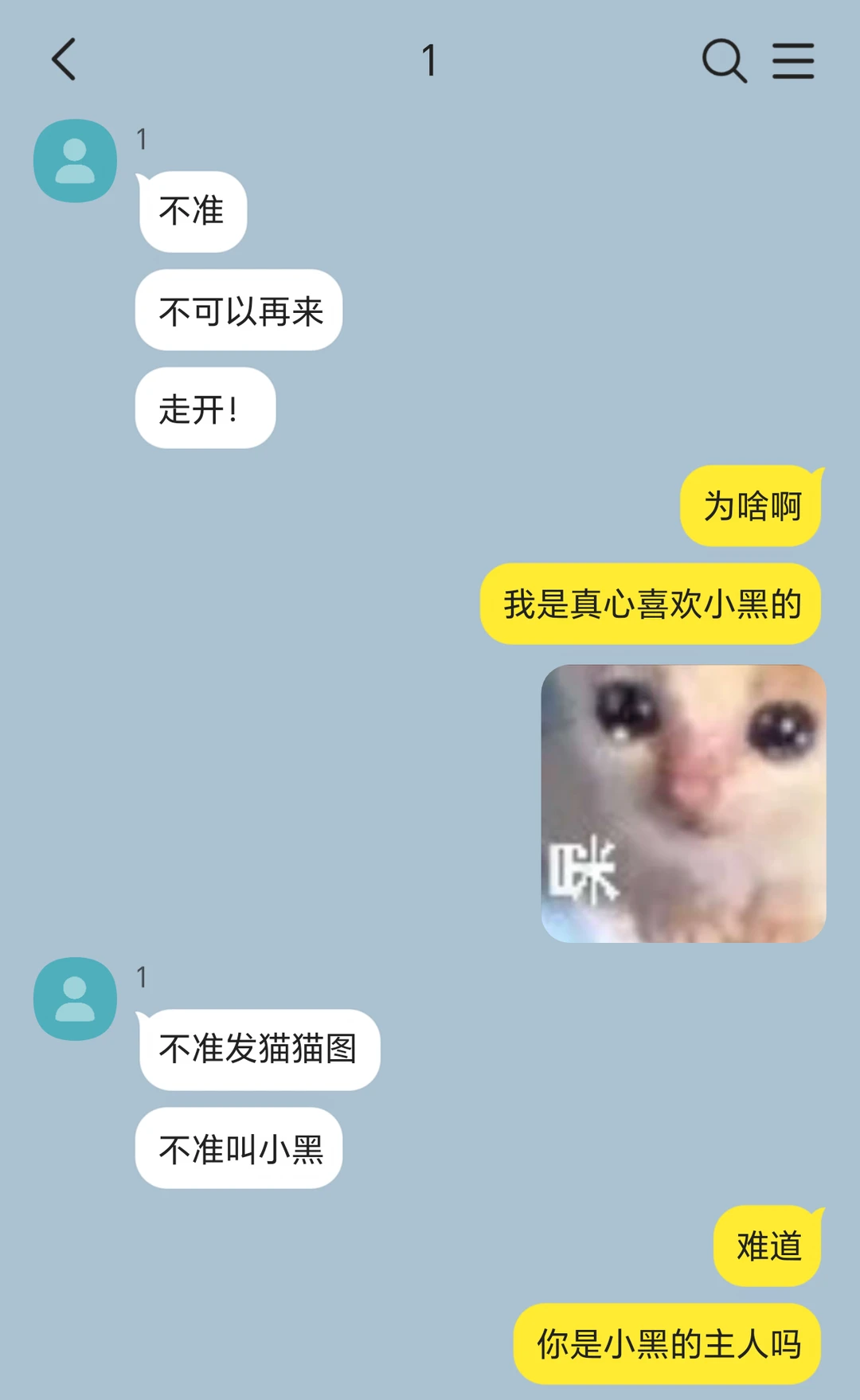 平时撸的小黑猫其实是那个冷脸萌帅哥吗