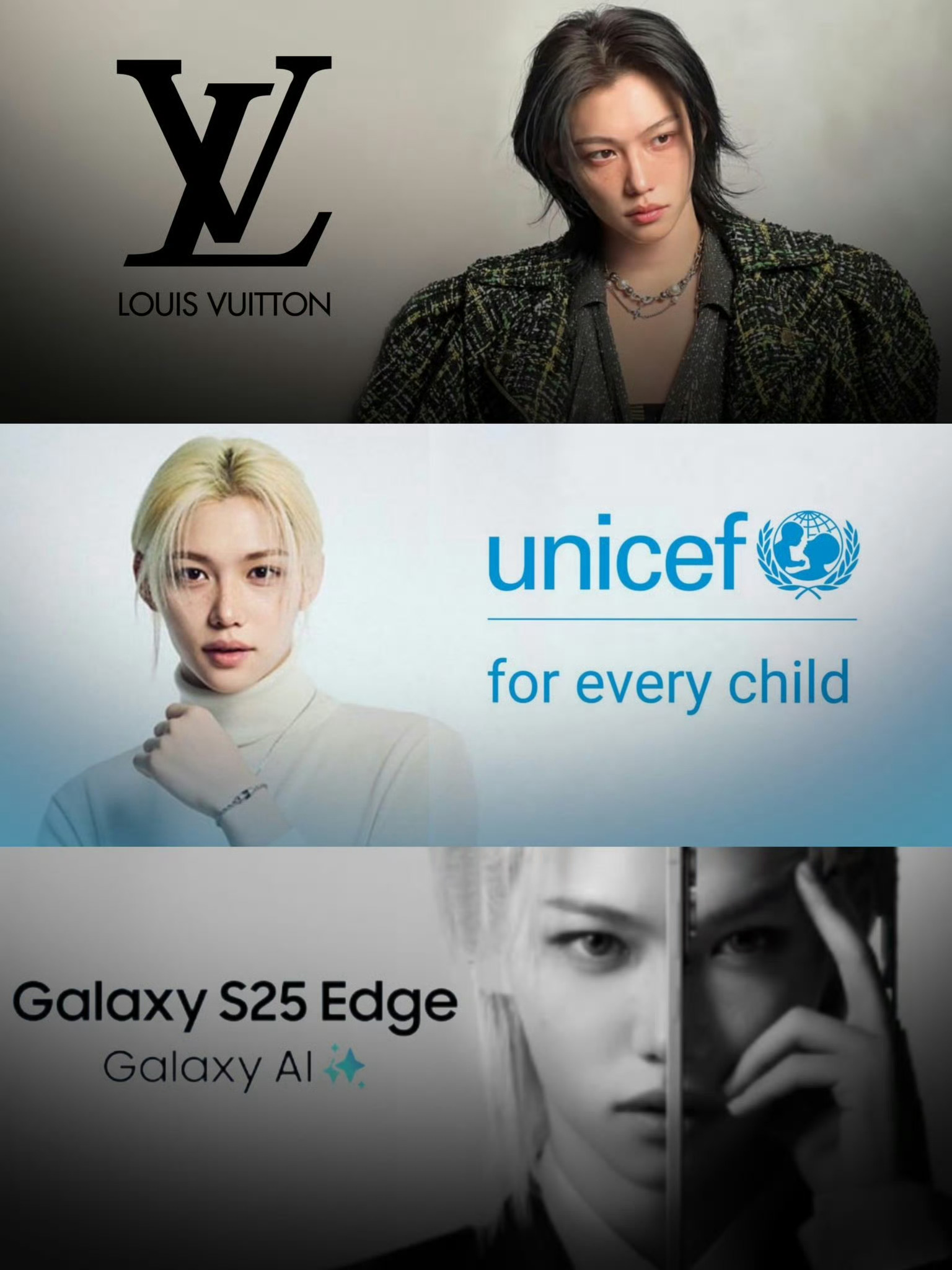 李龙馥 felix 🐥李龙馥Felix三星Galaxy全球代言人恭喜五男一五刊