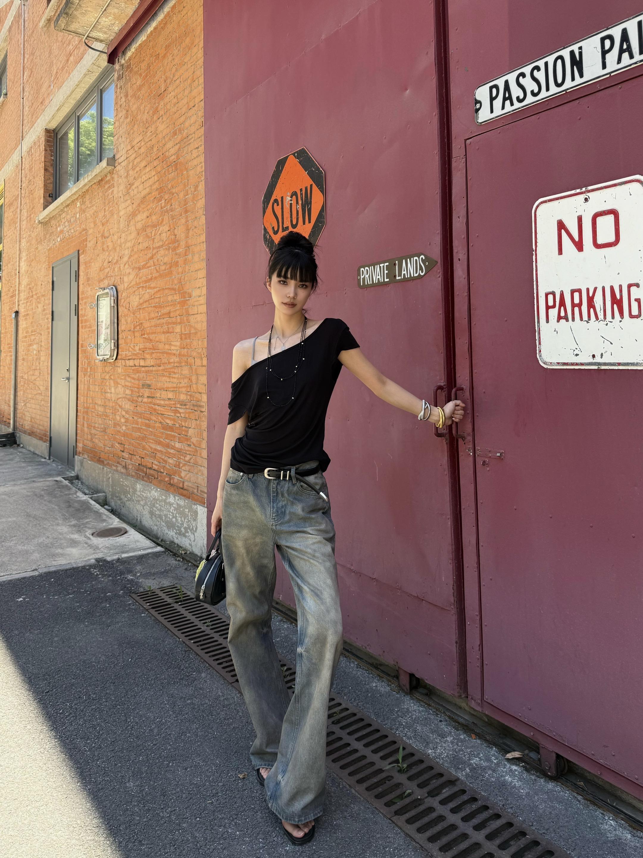 tops：andnever e jeans：Amicus Animae...