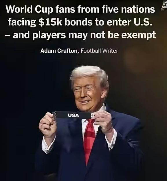 见过更离谱的操作，没见过这么直接伸手的！川普又把主意打到了世界杯上。

2026