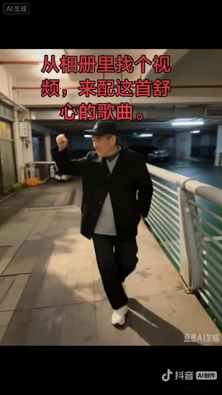 从相册里找个视频来配这首舒心的歌曲。