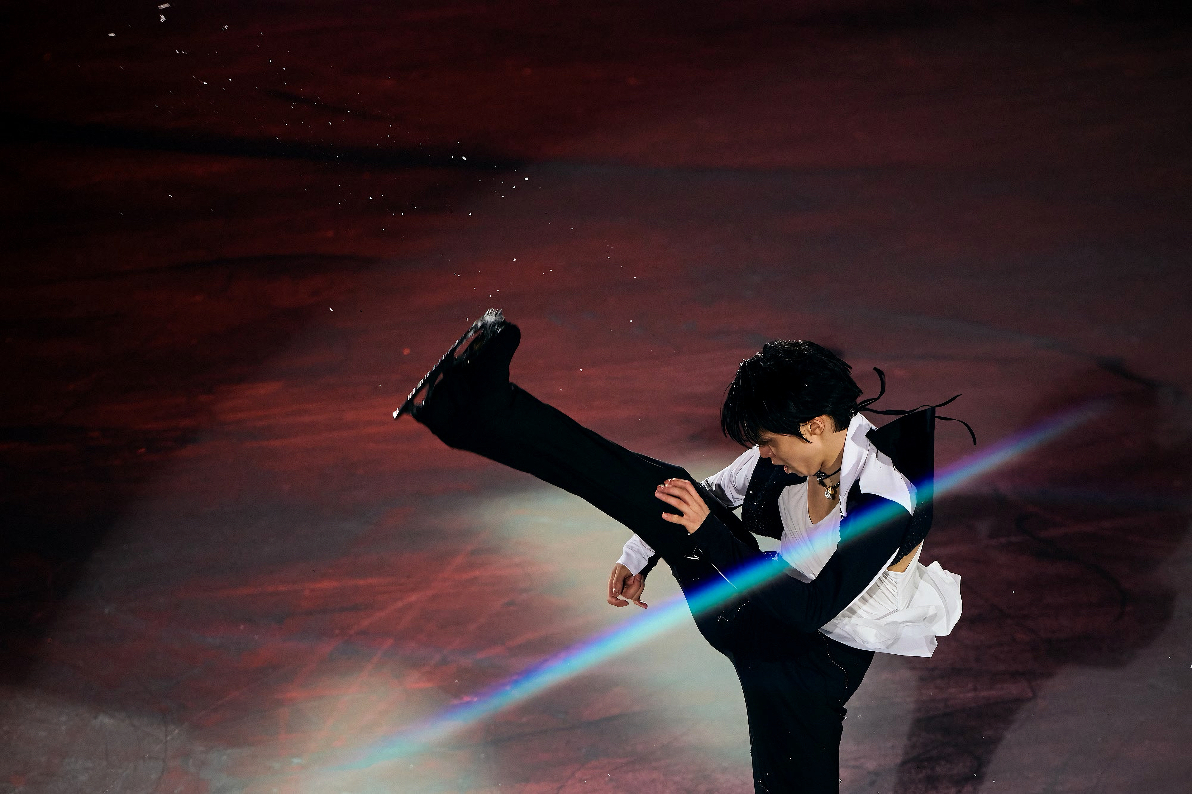 羽生结弦羽生结弦 🧸🎧🎮一组帅气的Yuzu的图🌈⛸️🏹（图源：推/in