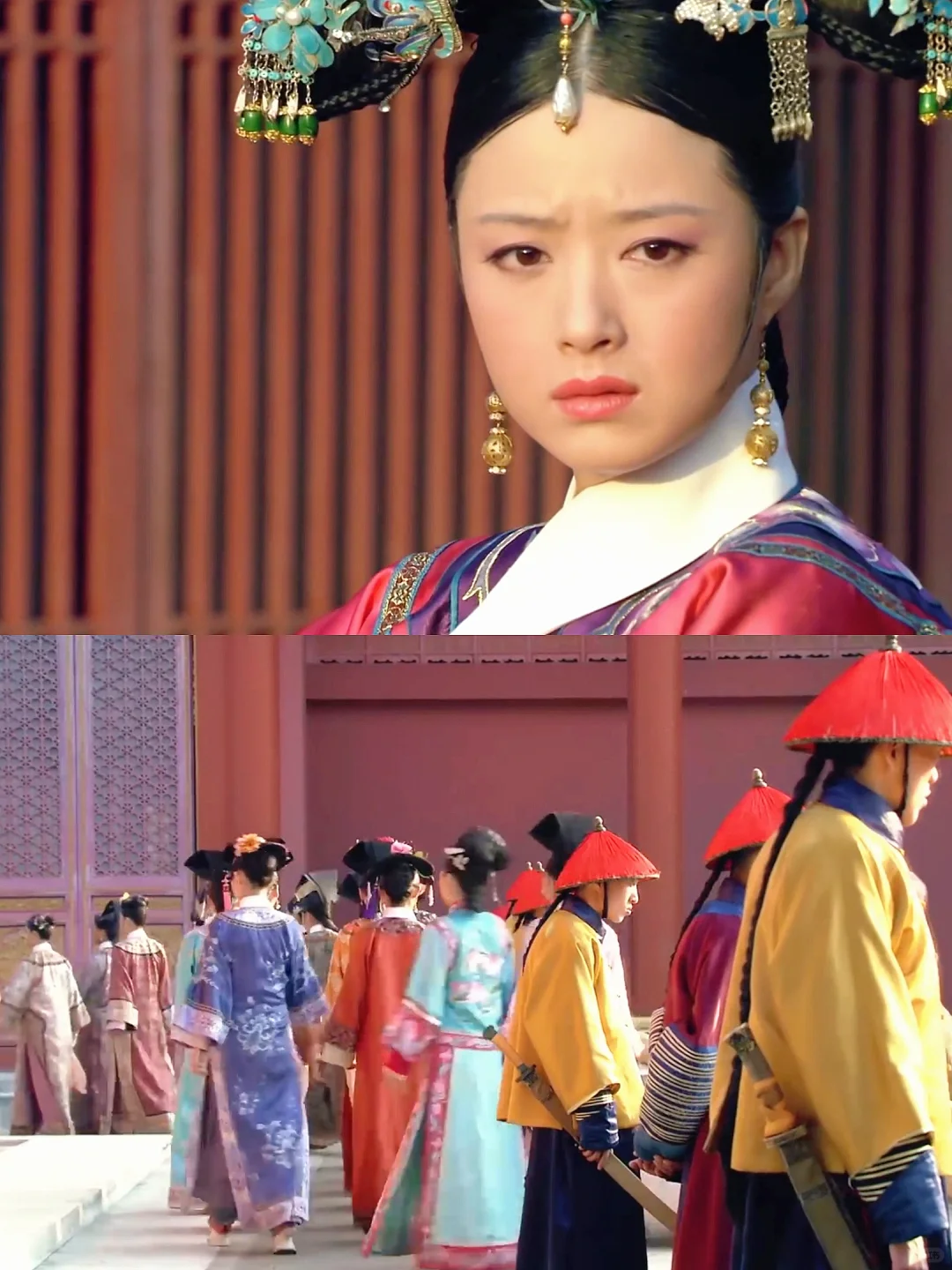 短短半分钟，华妃娘娘的眼神戏封神～