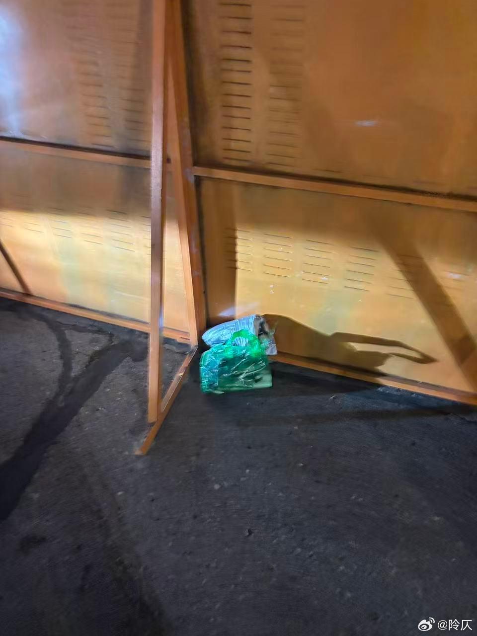 昨天回收组对面西门有没有人捡到一个袋子联系​​​