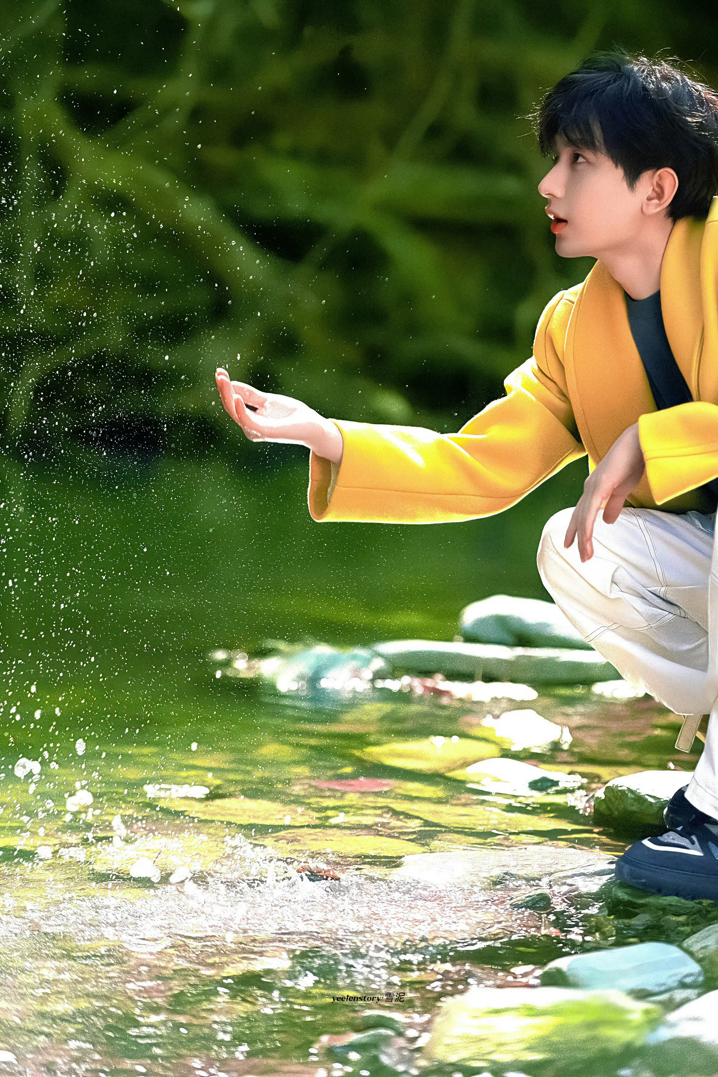 误入春天～少年迷人眼呐！美极了