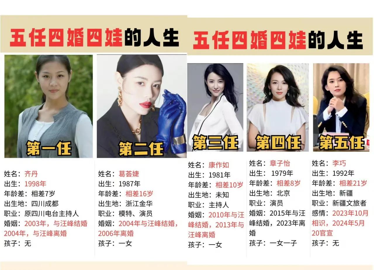 终于明白，
汪峰为什么选择了森林北！

她回复网友说自己是汪峰历任里面最差的，这