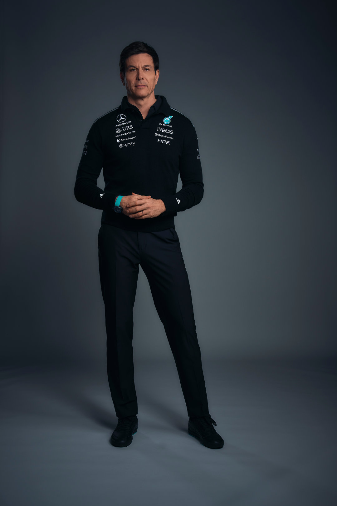 Toto、拉塞尔和安东内利的定妆照。📷 