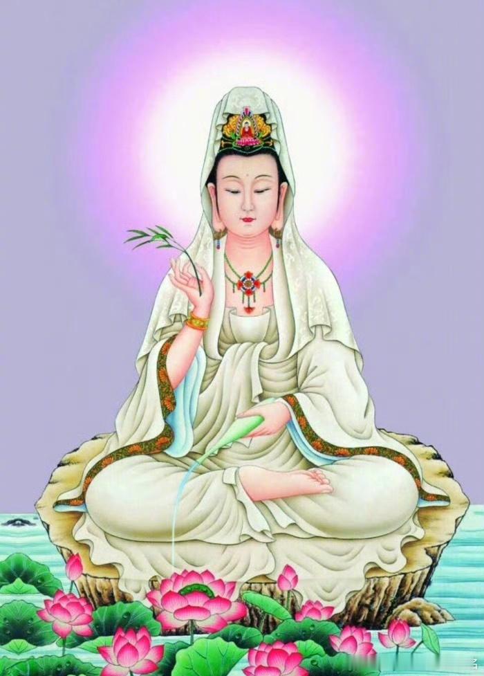 观世音菩萨感应至深，善愿必得遂。​​​​