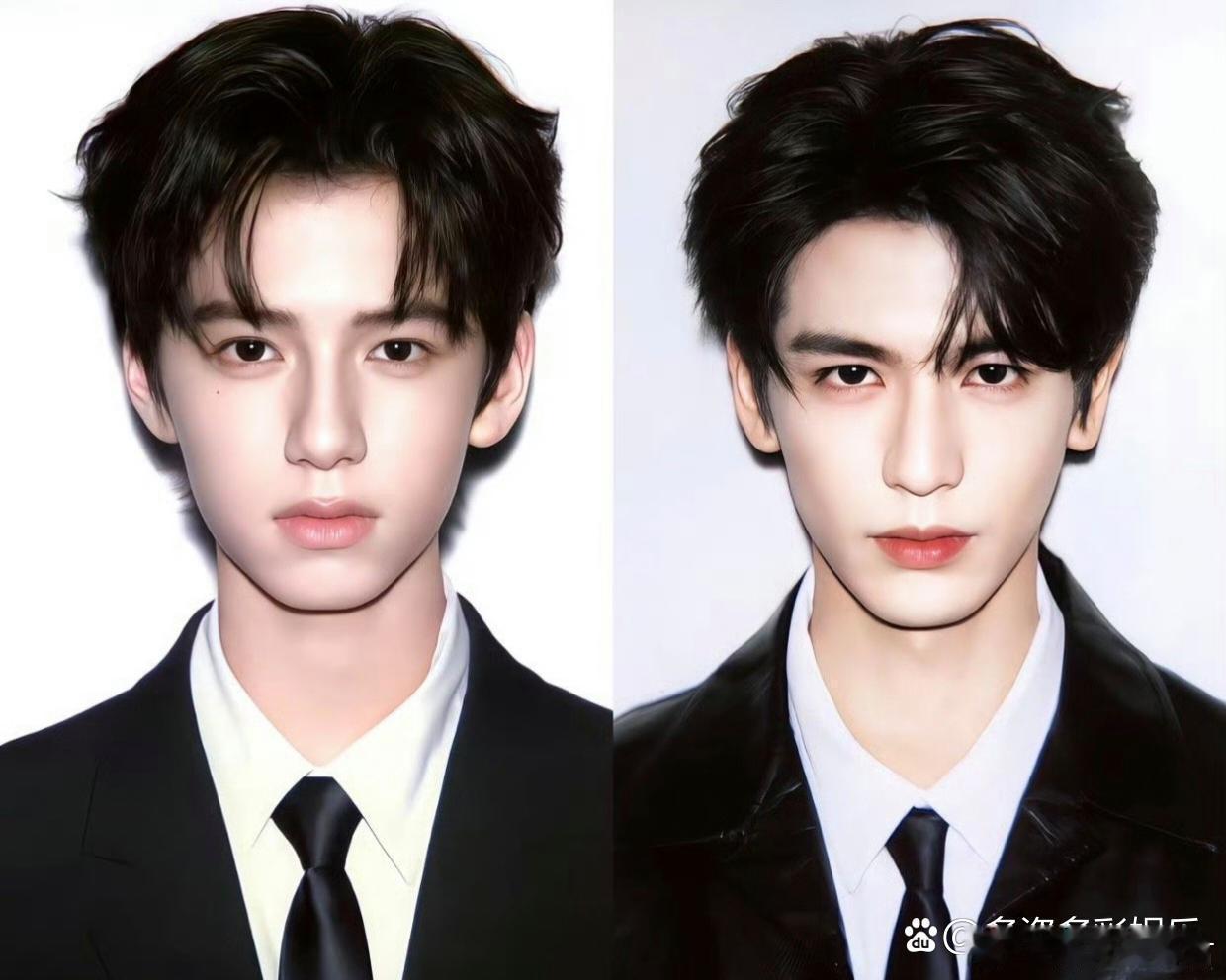 张凌赫自己都生不出这么像的林子烨与张凌赫一同参演《云之羽》，两人的生活照、剧组照