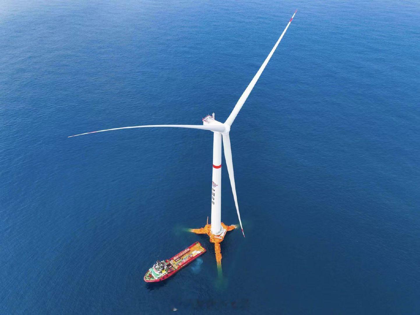 【广东深圳迎来全球首座16兆瓦浮式风电平台 深圳海域再添大国重器】IT时代网8月