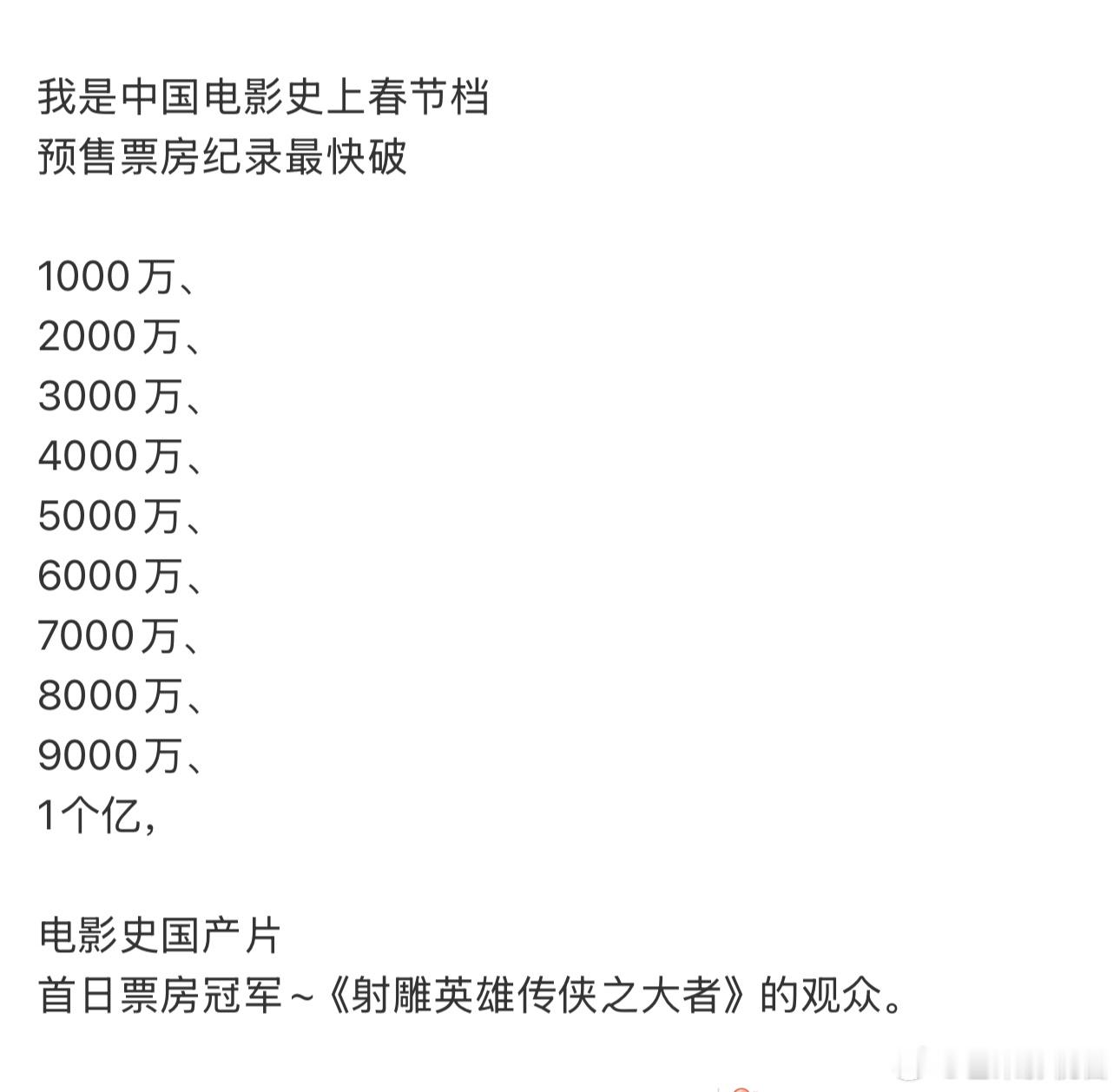 肖战徐克也太猛了，就这么水灵灵地打破1千万到1亿的影史预售记录[哆啦A梦吃惊] 