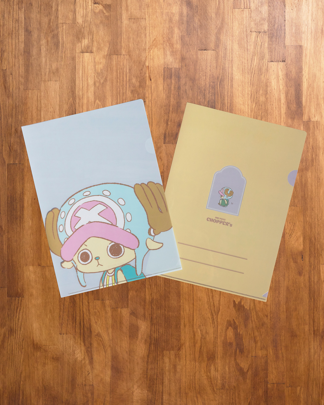 海贼王周边CHOPPER’s乔巴周边6月新品实物：钥匙扣、文件夹。海贼王乔巴